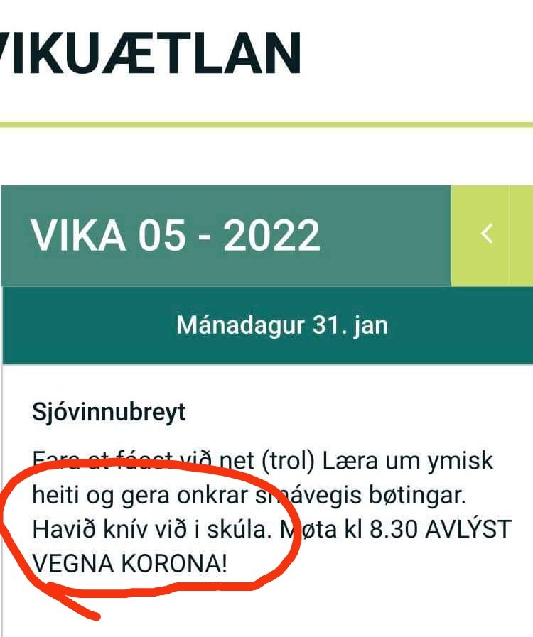 Ok 🔪 í skólann! #GamliSkólinn