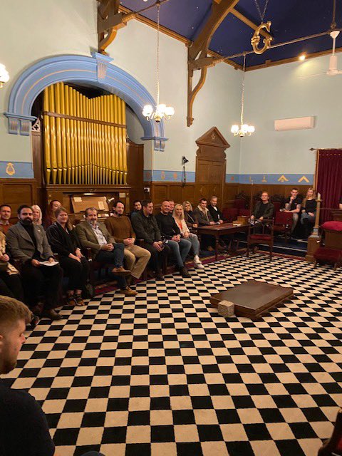 Devonshire’s Provincial Membership Team welcomed 14 potential candidates and their partners to an information morning at Exeter Masonic Centre. All 14 now move into a 12 month process, which will hopefully see them initiated into lodges across Devon, at the end of the 12 months