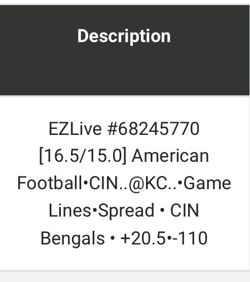 StockadileHuntr's tweet image. When you bottom tick Cincy on the live bet #PlayoffJoe
