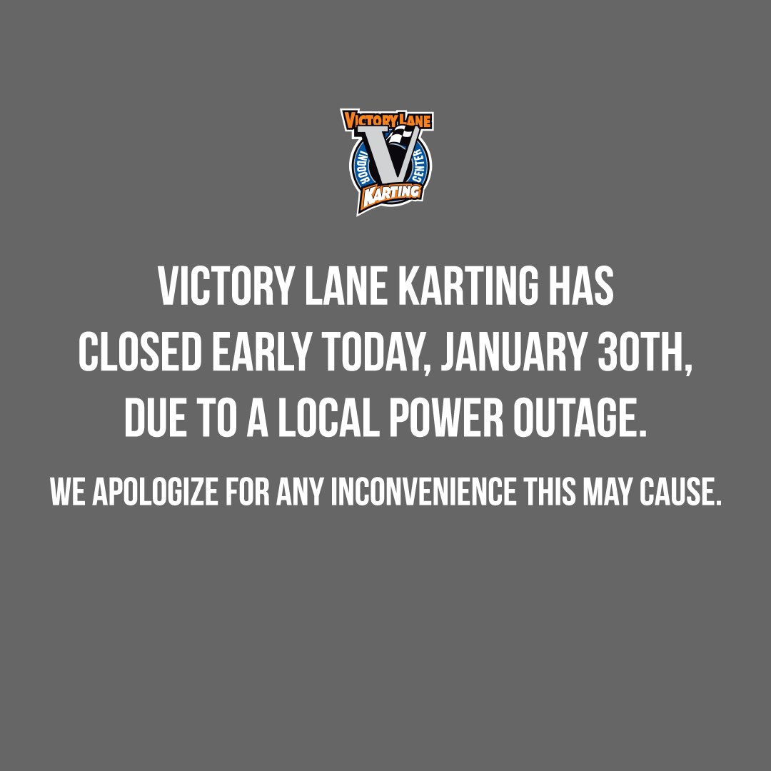 We are forced to close early today due to a local power outage in the Charlotte, NC area. We apologize for this inconvenience.

#charlottenc