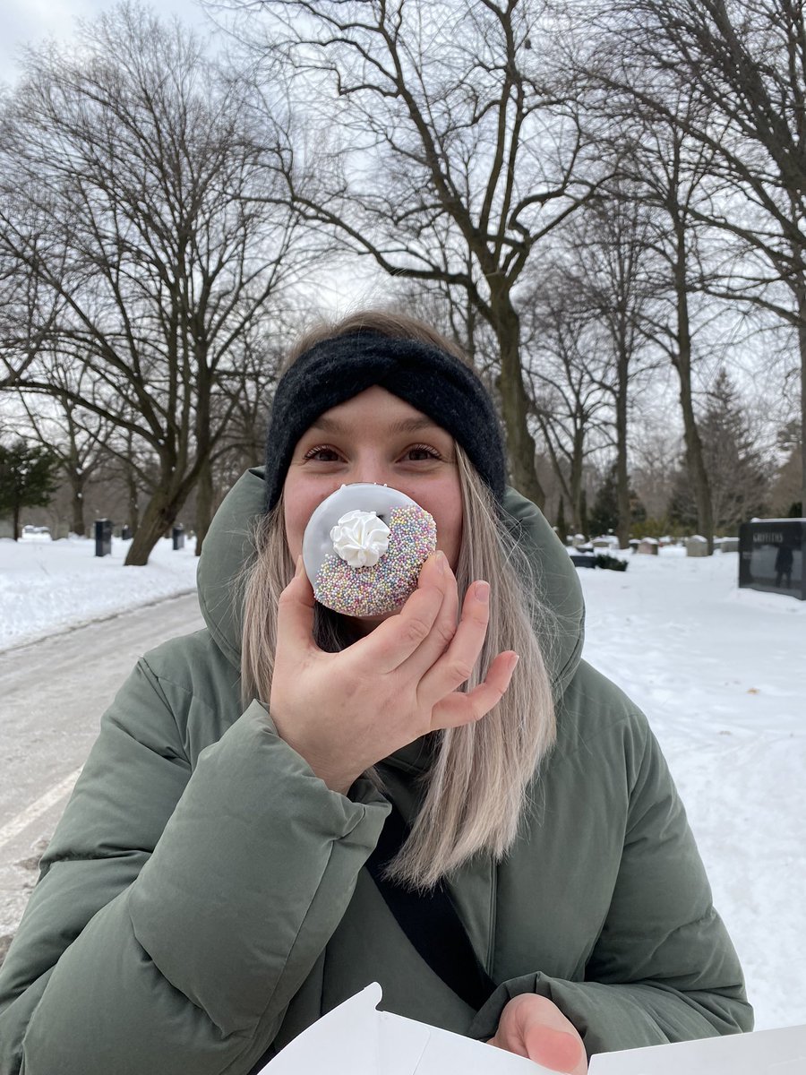 larissacahute's tweet photo. Me posing with, then eating a donut: A Portrait Series.

I choo-choo-choose to include! Every #SpecialOlympics athlete I’ve met taught me the importance of inclusion - even when donuts aren’t involved. Last day to support @SpecialOCanada with a #ChooseToInclude donut @TimHortons! https://t.co/q74yU6ATU7