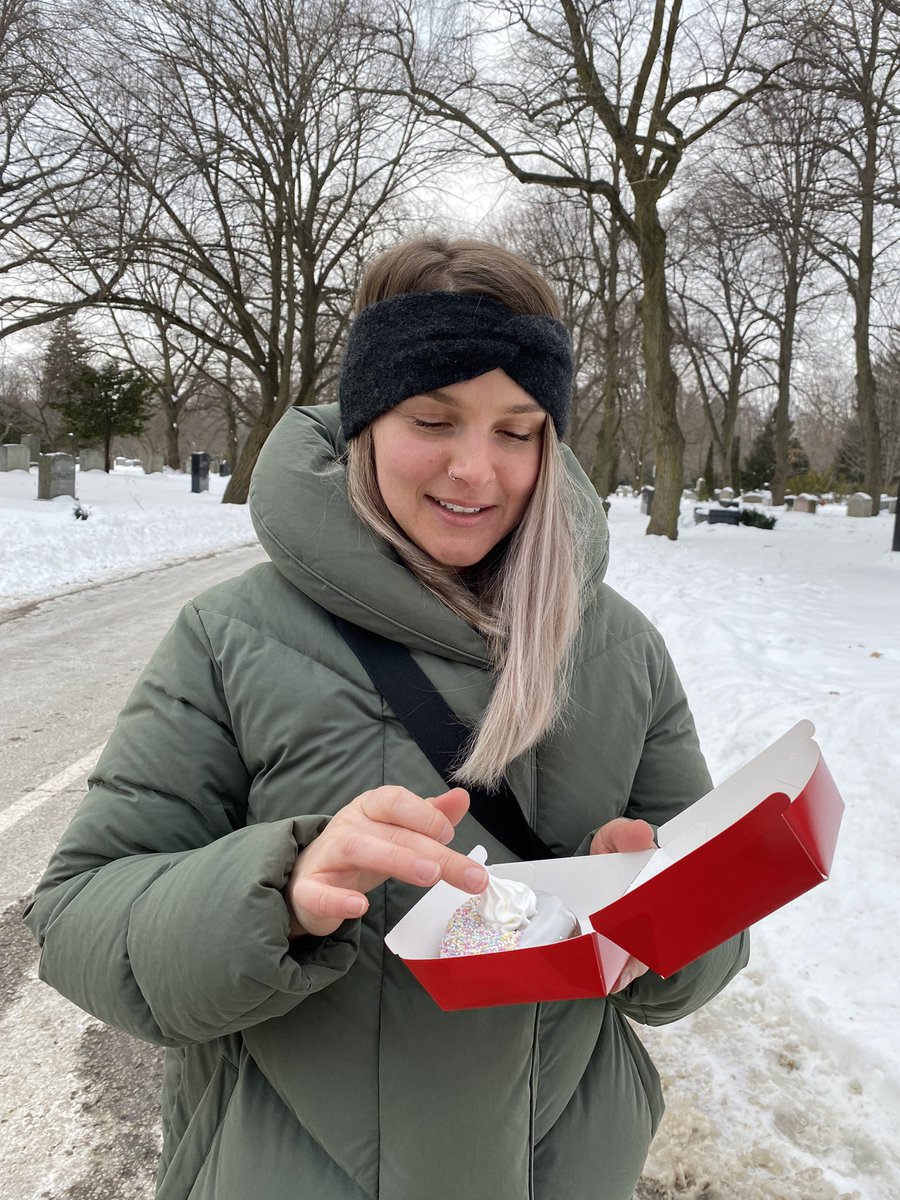 larissacahute's tweet photo. Me posing with, then eating a donut: A Portrait Series.

I choo-choo-choose to include! Every #SpecialOlympics athlete I’ve met taught me the importance of inclusion - even when donuts aren’t involved. Last day to support @SpecialOCanada with a #ChooseToInclude donut @TimHortons! https://t.co/q74yU6ATU7