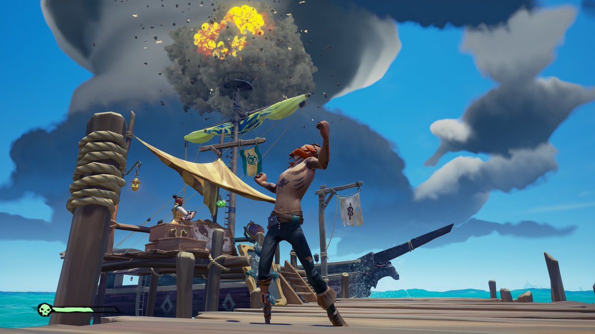 jc_wally's tweet photo. Beautiful journey... #BeMorePirate #SeaofThieves #SeaOfThievesCommunityDay @SeaOfThieves @RareLtd https://t.co/XtYSqGsUbT https://t.co/dOz62KALsF