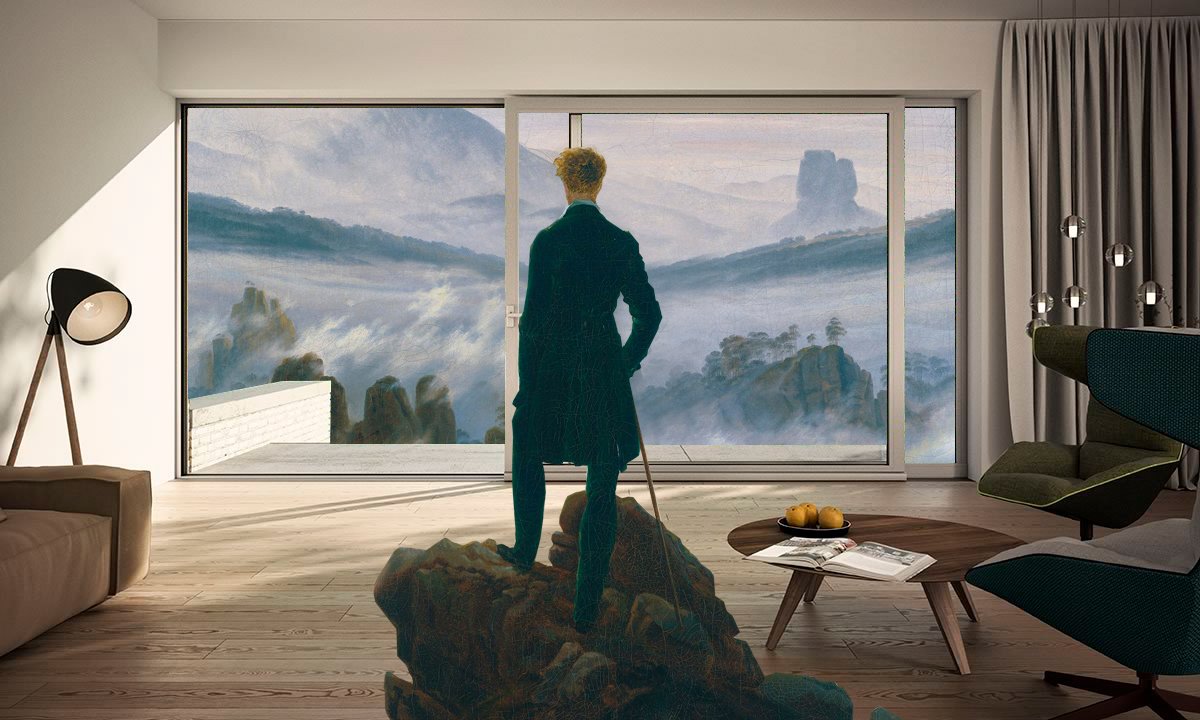 MTarakcioglu's tweet photo. Friedrich'in bu resminin COVID versiyonunu da ben kullaniyorum https://t.co/PQWUiiR8b1