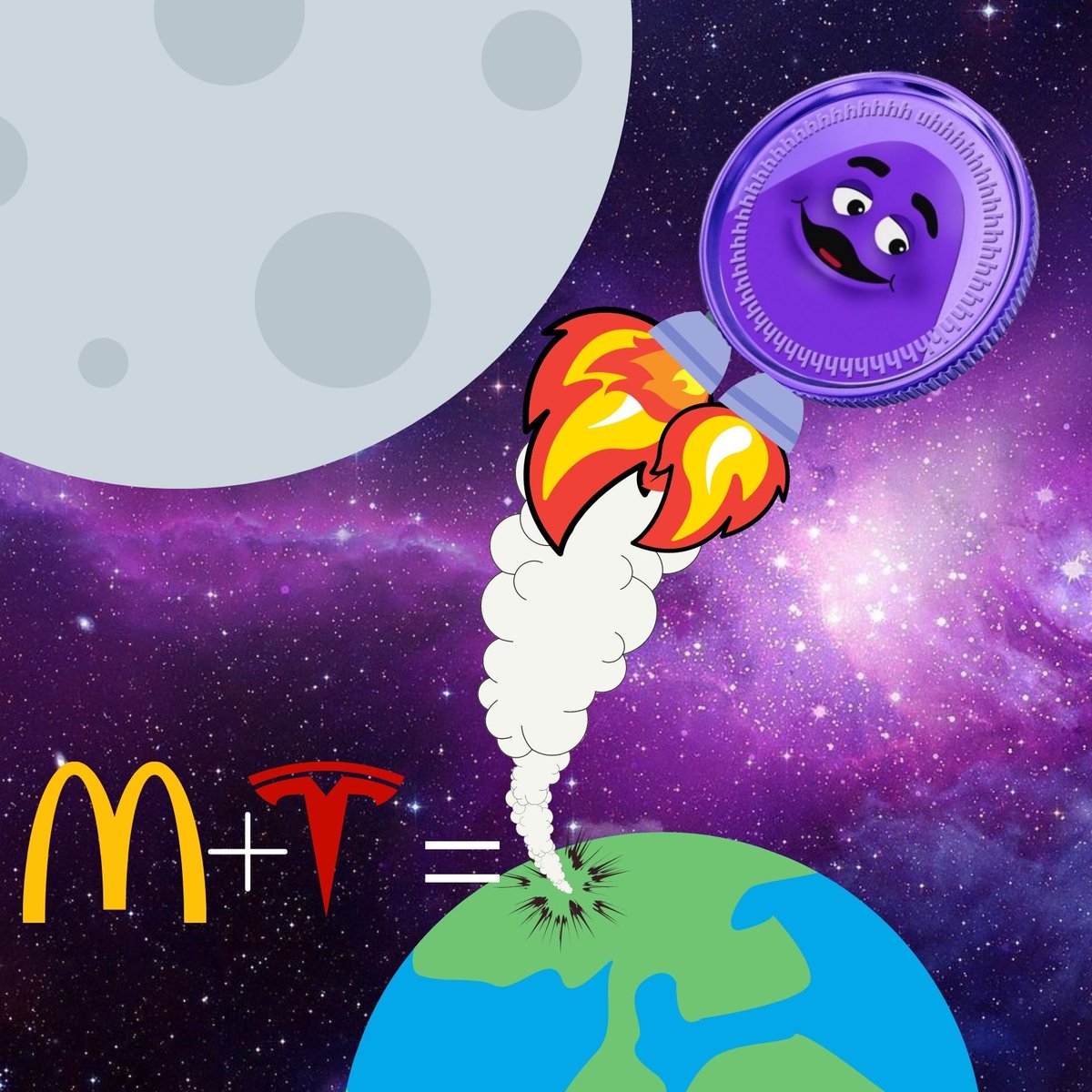 Grimace Coin (🍆,🍔) tweet media