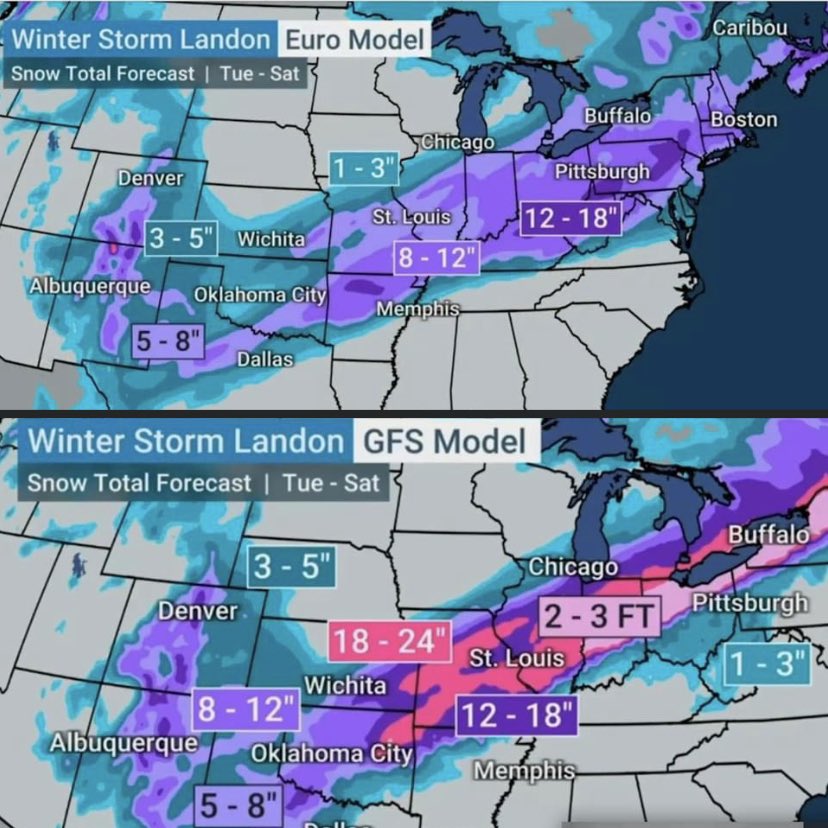 Snow Amount Forecast Map Early Snowfall Forecasts For Ohio: Here's Why You Should Not Trust Them
