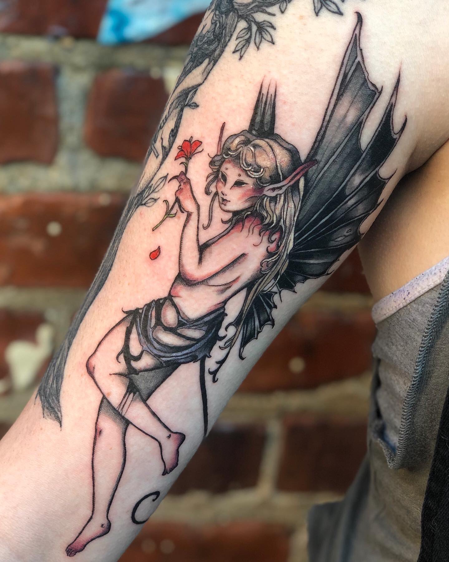 Waterproof Temporary Tattoo Sticker Dandelion Butterfly Fairy Flowers  Finger Leg Arm Back Flash Tatoo Fake Tatto for Woman Men - AliExpress