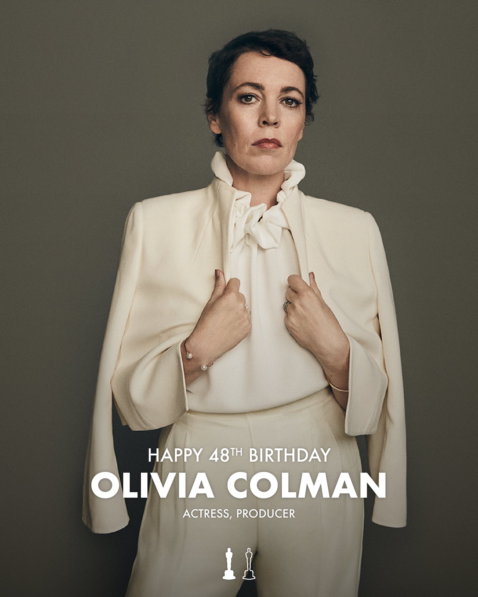 Happy 48th Birthday to Olivia Colman.    