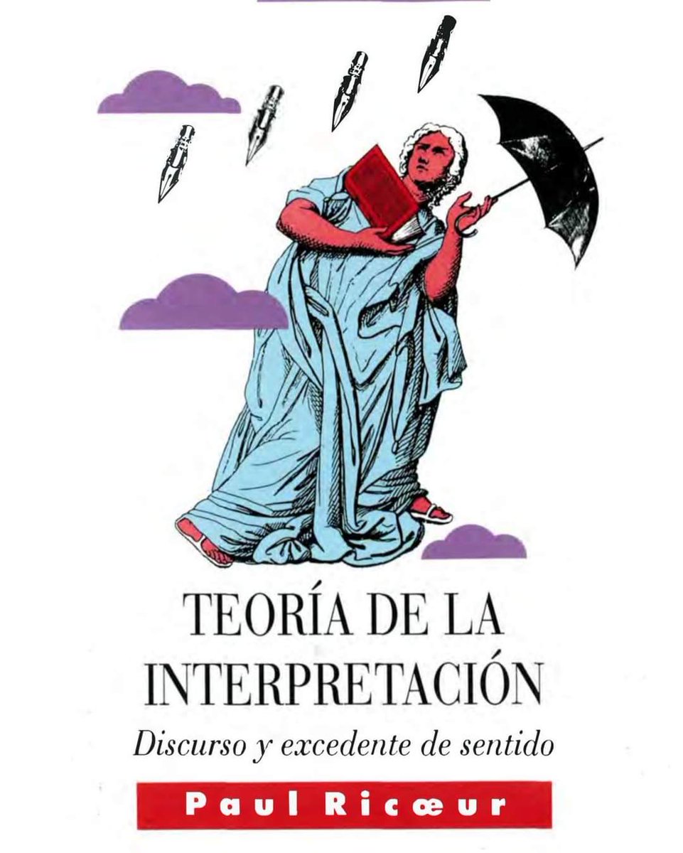 ComunicolocosOK's tweet photo. [BAJAR GRATIS] Teoría de la interpretación. Discurso y excedentes del sentido - Paul Ricoeur https://t.co/aT2MgkdTxh https://t.co/7BiE6u1Ngg