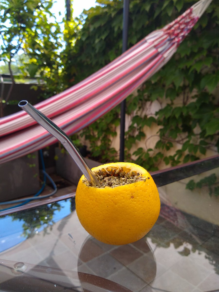 Version con naranja. Delicia para los niños! 
Que opinas <a href="/SommelierdeMate/">KarlaSommelierdeMate</a> ?