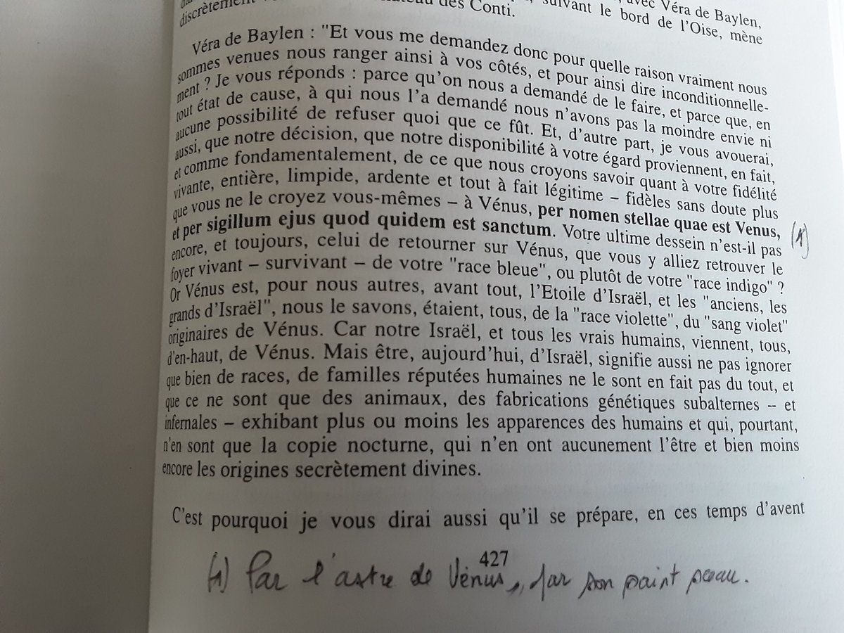 Regulus65's tweet image. Jean Parvulesco évoque dans son œuvre ce qu'il appelle la jonction venusienne.
Voici quelques extraits de ce qui constitue une révélation très intéressante mais aussi très surprenante.
