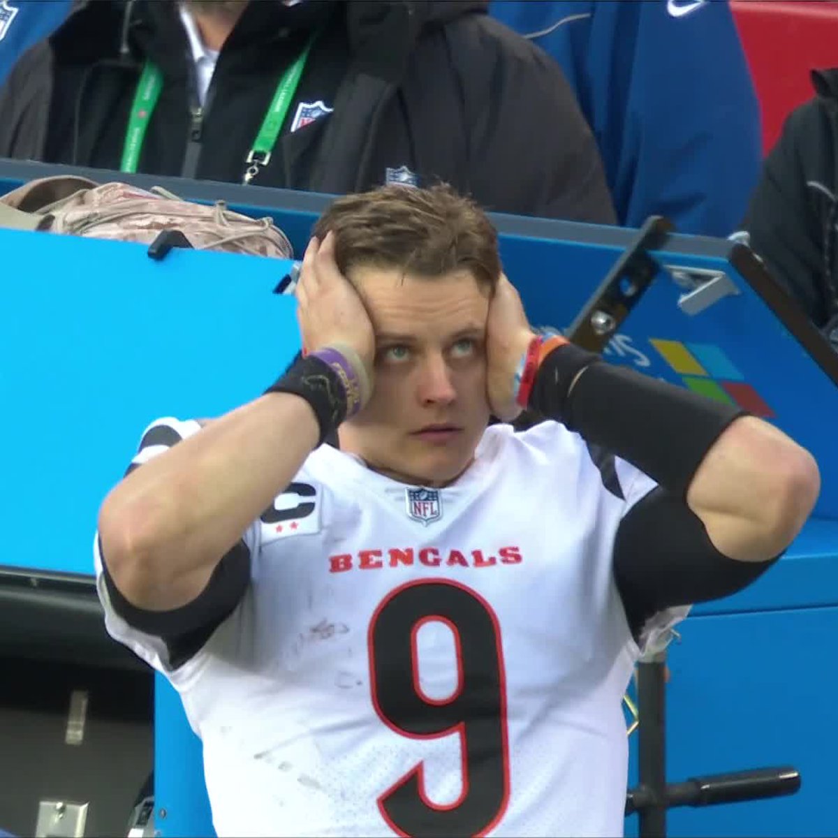 NFL's tweet image. THE @BENGALS DID IT. UNBELIEVABLE. #NFLPlayoffs