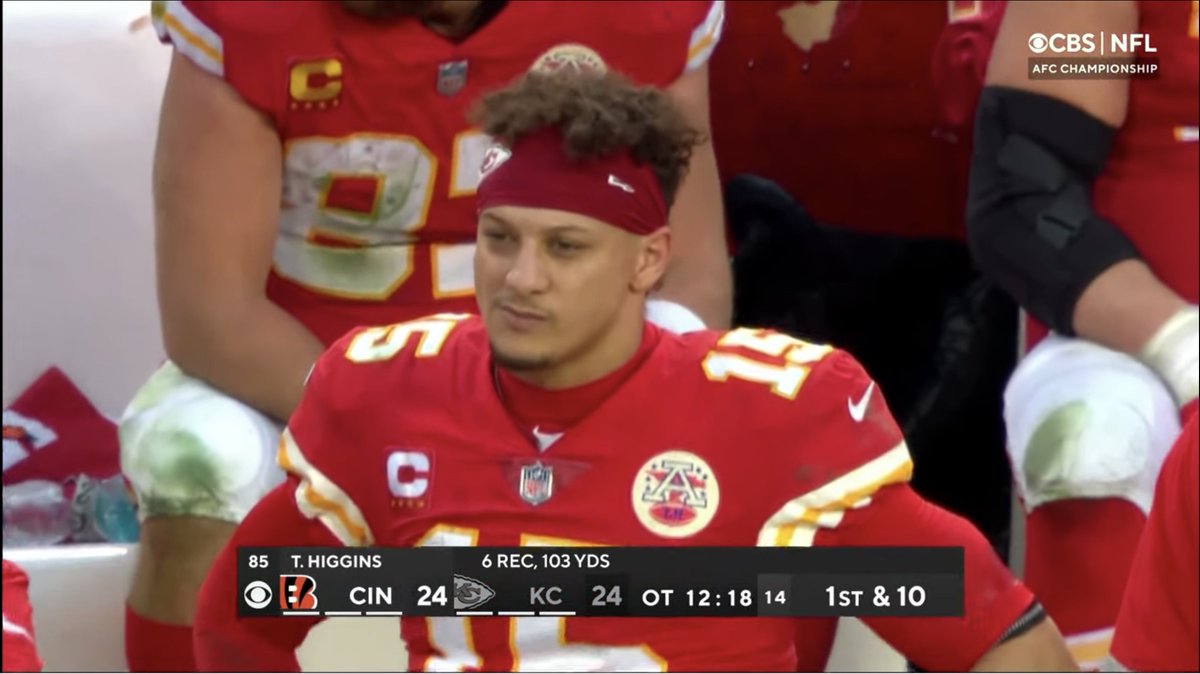 Mahomes can't believe it