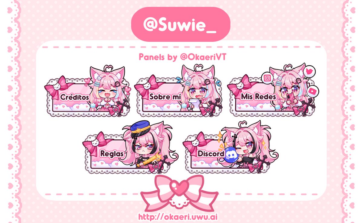 Comisión de paneles para @Suwie_ 💖

El mejor speedrun de mi vida xD

─── ∘°∘♡∘°∘ ───

#twitchpanels #panels #cute #kawaii #neko #nekomimi #panelcommissions #commissions #artcommissions #myart #twitchcommissions #suwieart