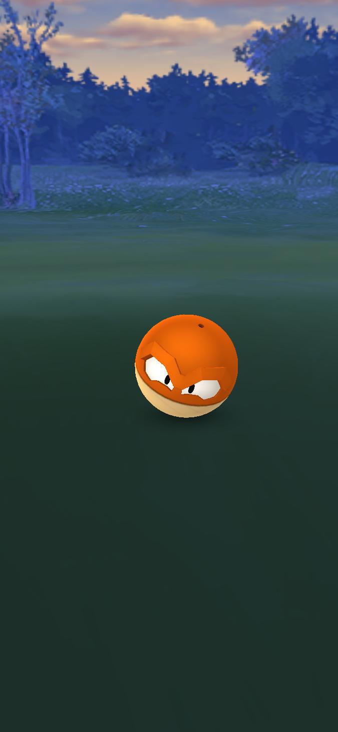 Hello Pokemongo きみ 進化しないんですか ポケモンgo ヒスイビリリダマ T Co Ufh0odnye2 Twitter