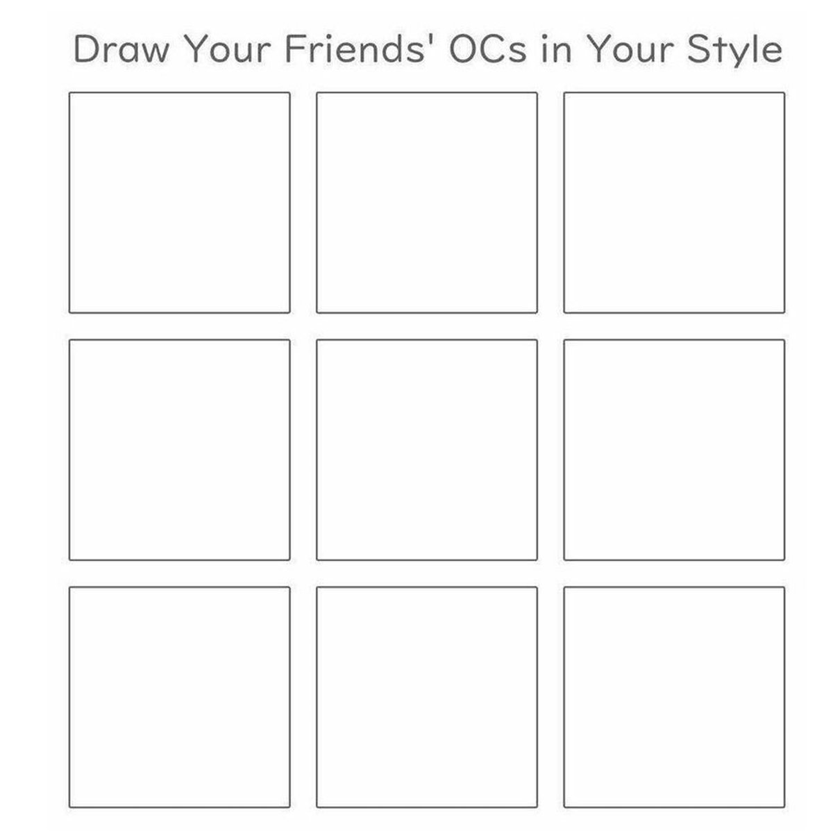mutuals. your ocs. hand them over 