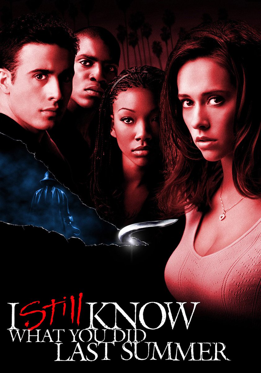 I absolutely adore this movie. I cannot understand the hate for it, at all. #ikwydls #jenniferlovehewitt #freddieprinzejr @RealFPJr #istillknowwhatyoudidlastsummer @TheReal_Jlh @4everBrandy @MekhiPhifer @MuseWatson #matthewsettle @jackblack