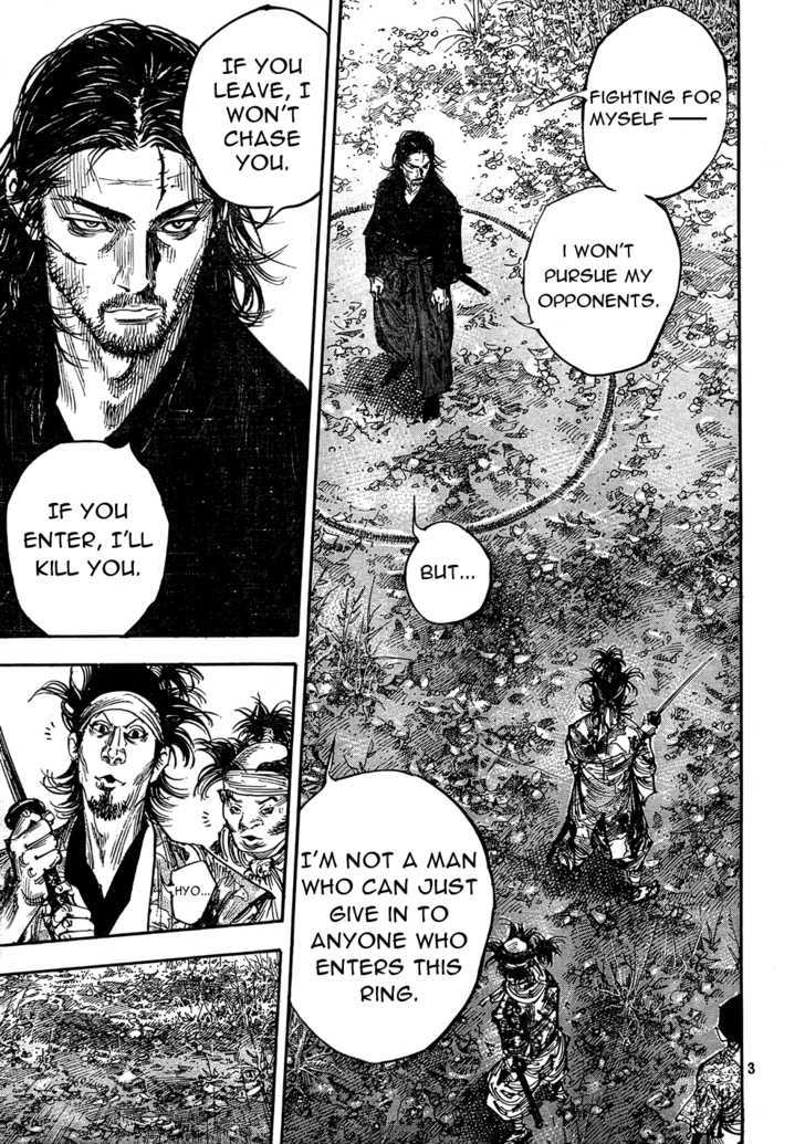 These pages live rent-free in my head.
My man has a busted leg. So he gives them a chance to walk away.
Pls read Vagabond