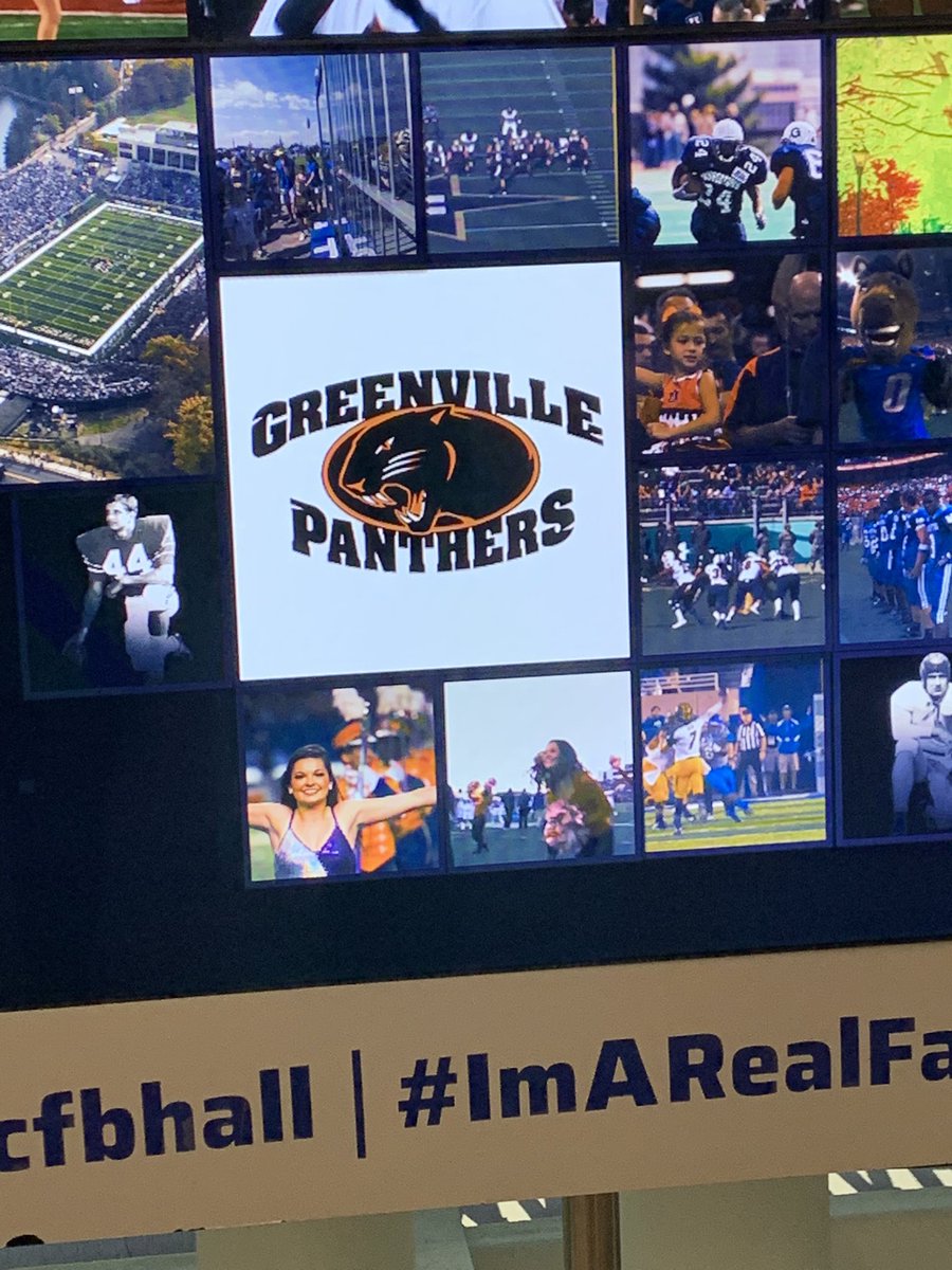DeckerKaylor's tweet photo. Awesome trip to Atlanta this weekend. Checked out the college football hall of fame and rep’s @EMAPFootball while I was there. That D-III natty looked pretty nice I must say! #whynot #dreambig https://t.co/jCnQvC1LUN