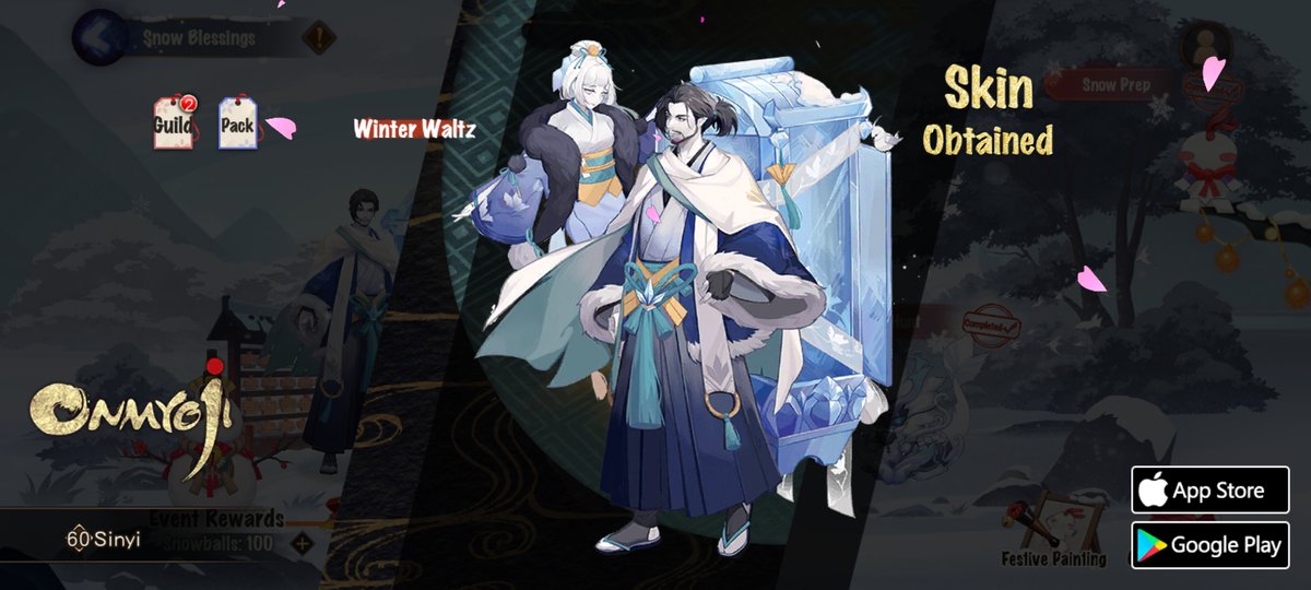 sinyitothesky's tweet photo. #Onmyoji# I got a brand new rare skin! Check it out and try your luck! https://t.co/sVWrAsqO0G
