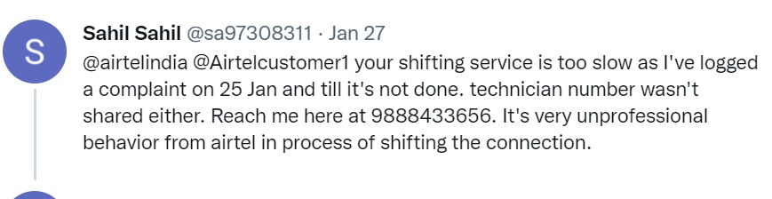 NitinModgil's tweet photo. THREAD 1 : 

Dear @airtelindia , my friend is in utter disbelief that he has received one of the worst assistance by any service provider. He was is in constant communication with your airtel employees but was getting the same reply that your case is our top priority. https://t.co/bk532eKQpV
