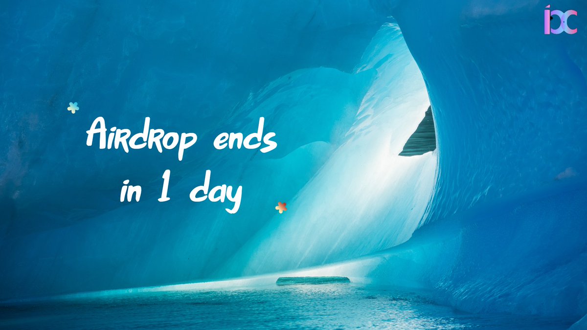 #IBAX #Airdrop End in 1 Day!
get on board before it ends!
