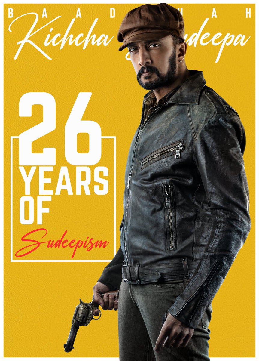 Anup Bhandari (@anupsbhandari) on Twitter photo #26yearsofSudeepism ! Congratulations <a href="/KicchaSudeep/">Kichcha Sudeepa</a> sir on an inspirational journey which is just getting bigger and bigger. Wishing you many more years of success, health and happiness. #26yearsofSudeepism ! Congratulations <a href="/KicchaSudeep/">Kichcha Sudeepa</a> sir on an inspirational journey which is just getting bigger and bigger. Wishing you many more years of success, health and happiness.