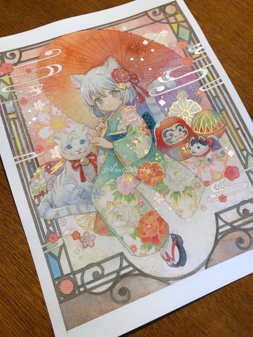 #今月描いた絵を晒そう
キラキラ〜✨ 
