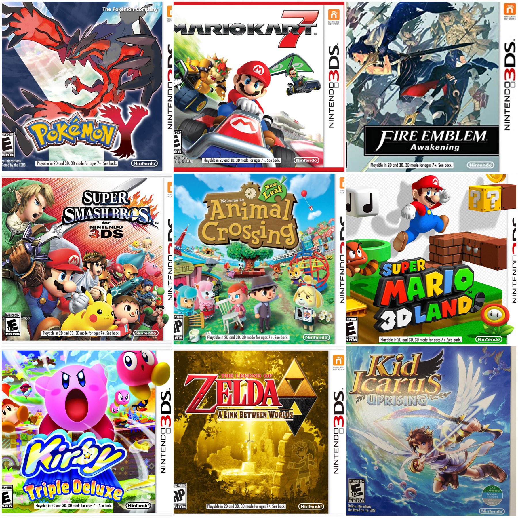 New 3ds best sale exclusive games list