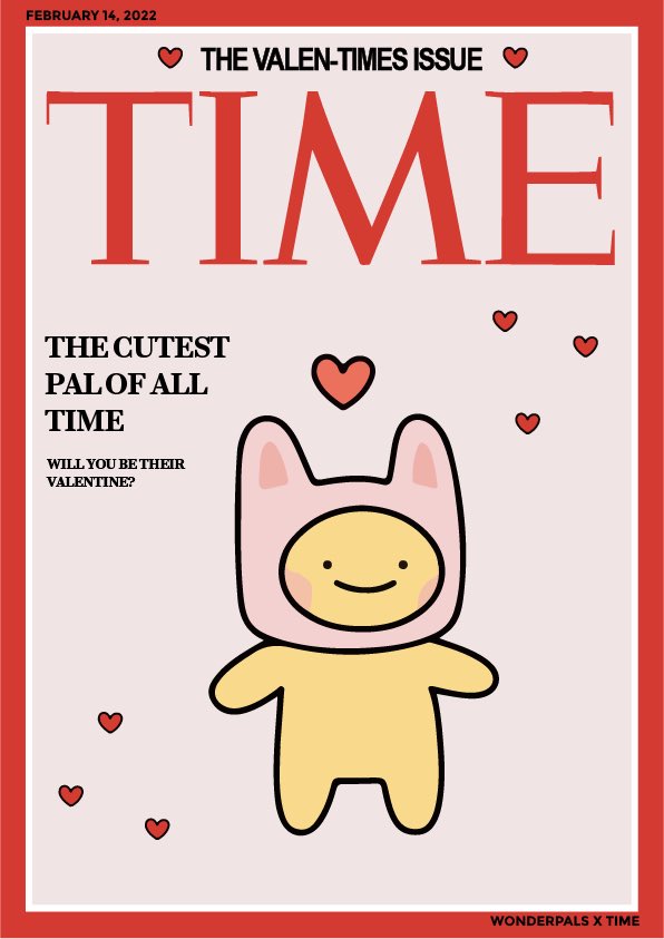 themegjane's tweet photo. @WonderPals @timepieces 
Happy Almost Valen-Times, Pals 💕❤️💕❤️💕❤️ 
#WonderPalsxTIME https://t.co/2tYlVGkrx8