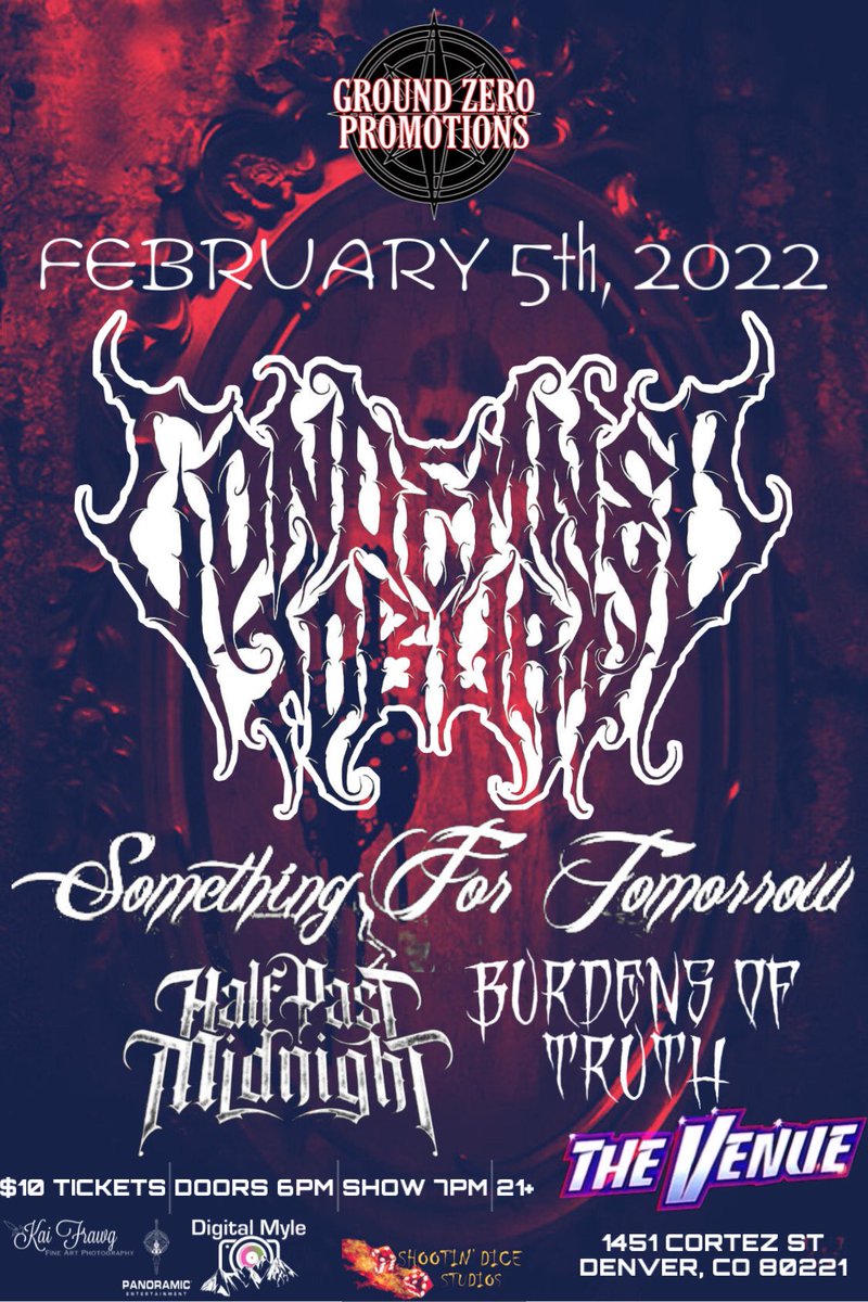 THIS SATURDAY NIGHT AT THE VENUE (HWY 36 &amp; PECOS) CONDEMNED TO BURN, SOMETHING FOR TOMORROW, BURDENS OF TRUTH &amp; HALF PAST MIDNIGHT ROCK THE STAGE!!!