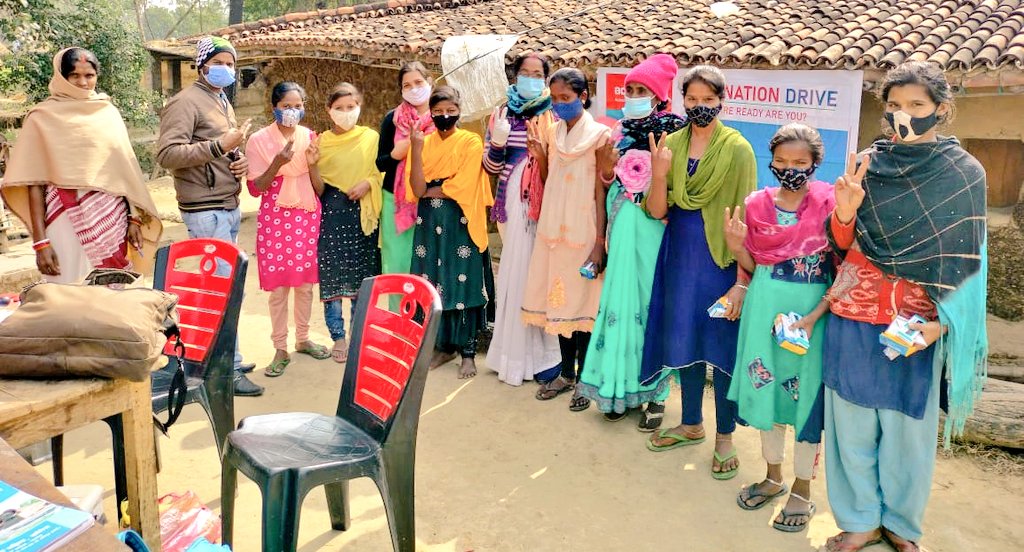 saurabhiirm's tweet photo. In #Nawada district the volunteers of @ActionAidIndia facilitated #Covid_19 #vaccination of 215 adolescents through organizing camps in Govindpur block in association with the health department. @sndeep @arbind11644018 @wasizeba01 @dipalisharma02 @prk_2016 https://t.co/2VrQb5G7ry