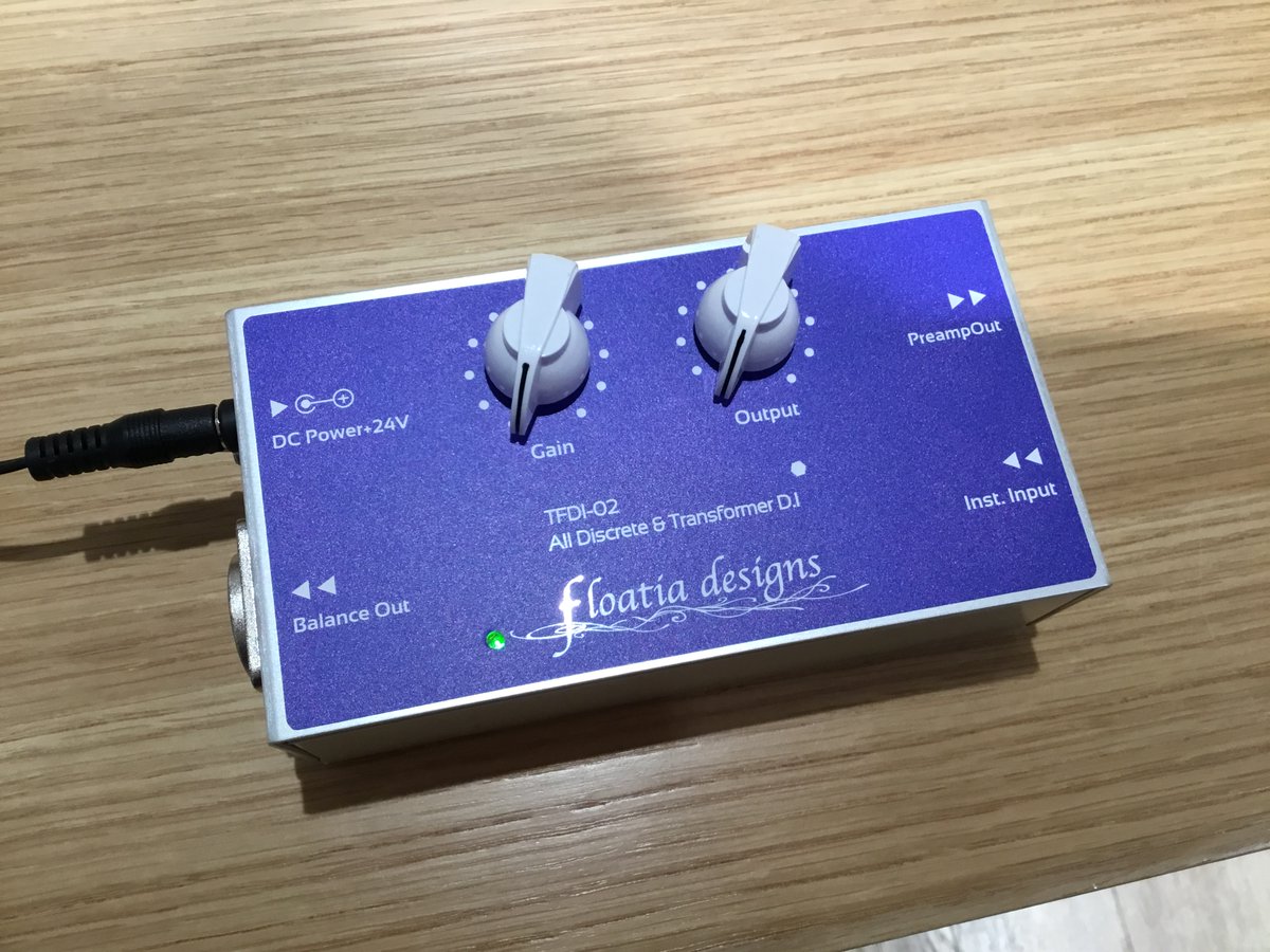 floatia designs TFDI-02 【値下げ交渉OK】 【レビュー】ニューギター