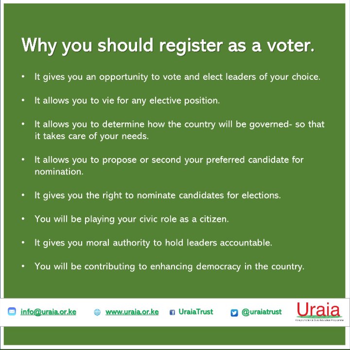 raweraratego's tweet photo. Have you registered as a voter? https://t.co/OAR1ZPSn1K