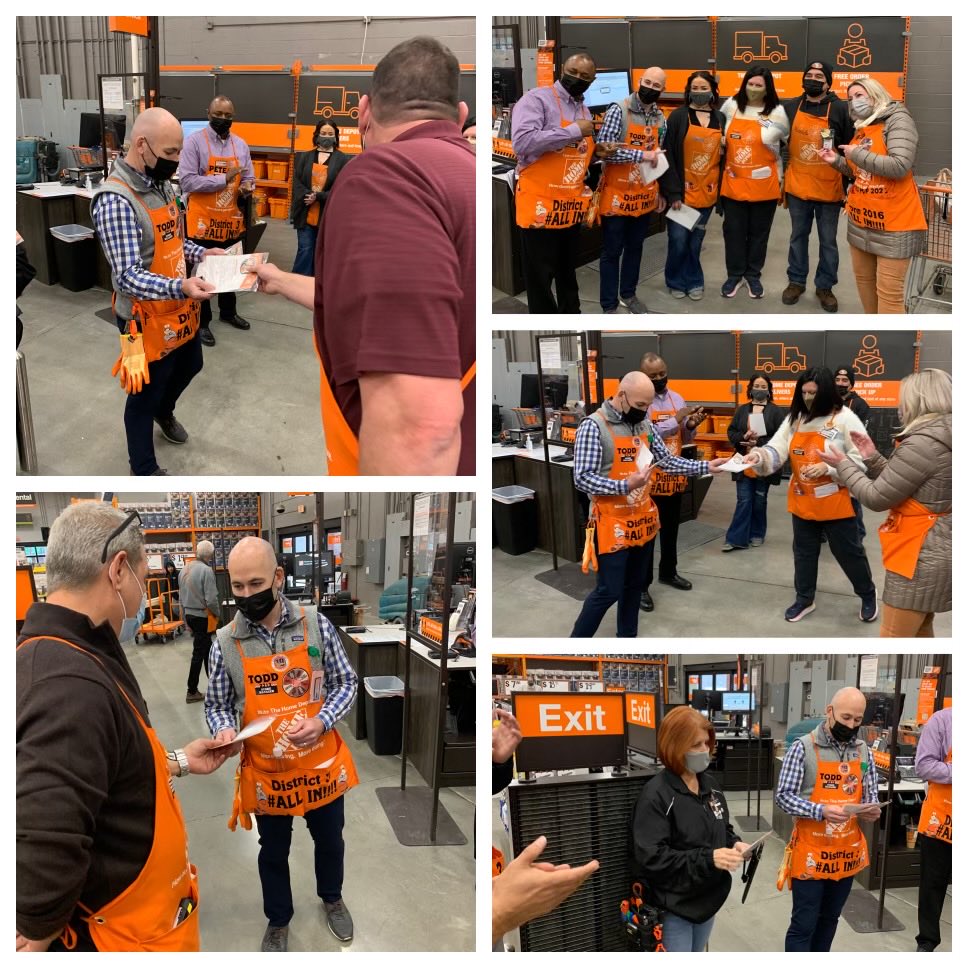 SM Todd Murdoch recognizing several of his leaders and associates during RVP visit TW nice job Team Murdoch!!!