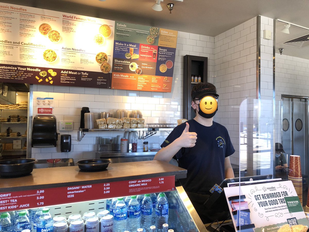 RLMiddleman's tweet photo. I visited a student at work today- not only are kids in the 1st full school year in 2 years but they also have huge responsibilities. I got a big grin when I said at the register he should be proud of himself and a bigger eye roll when i shouted I’m proud of you from the doorway. https://t.co/12xWlboad6