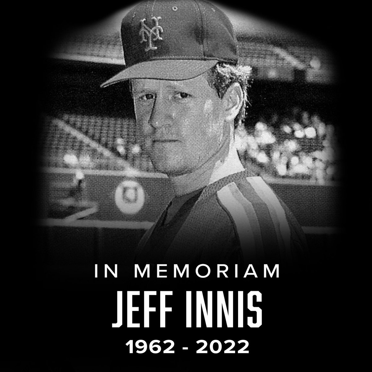 Mets's tweet photo. Rest In Peace Jeff Innis. https://t.co/uaxpS9u4lG