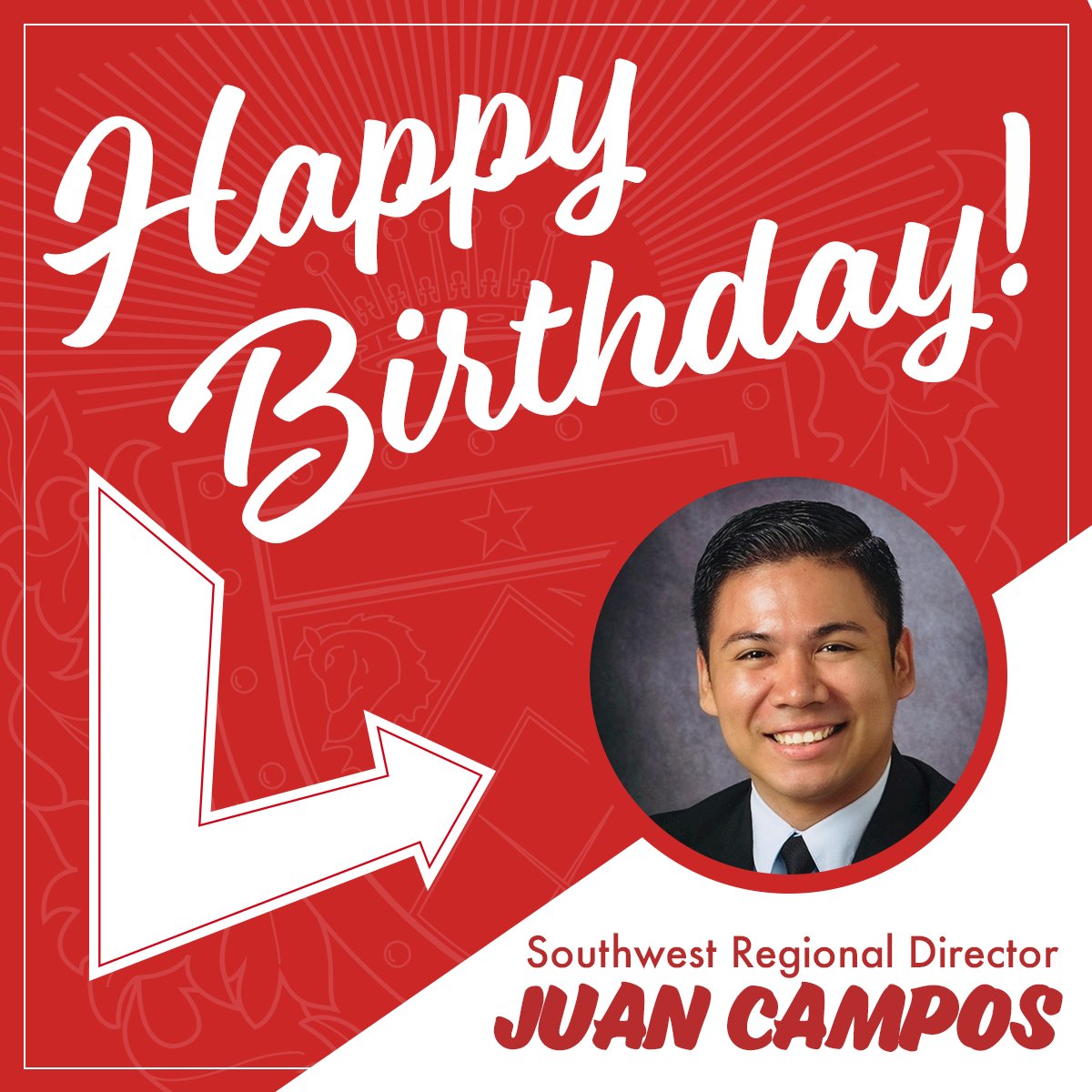 ODPhi's tweet photo. A Very Happy Birthday to our Southwest Regional Director, Juan Campos! https://t.co/BTnbNjB48K