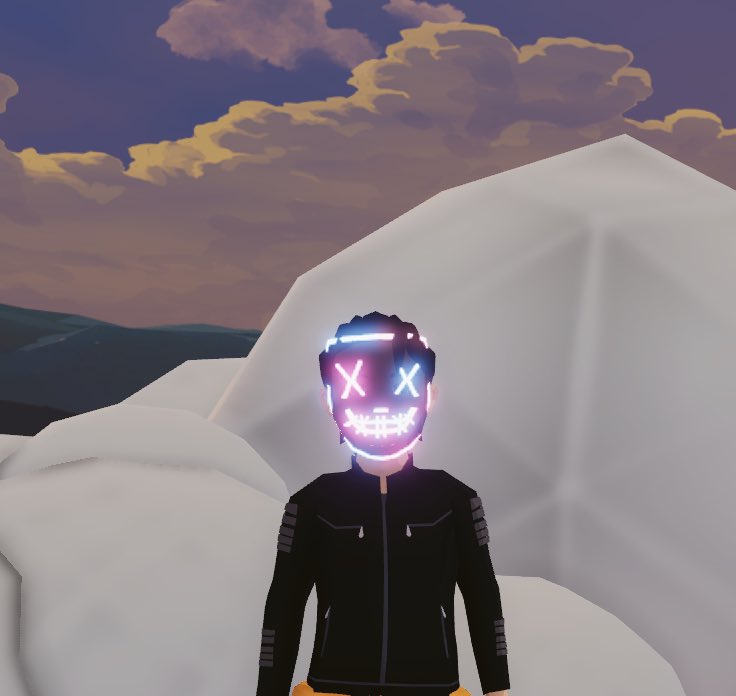 armentsatou's tweet photo. Yeo! 💢
I’m giving away *TWO* of these mask wearables in celebration of the new GZO drop.

💎Rules:
1) Follow me &amp; @DatGuyGZO 
2) Like, Retweet, Tag a friend

Winner chosen 48 hours from now! 💯
#Decentraland #metaverse #NFT #NFTGiveaway https://t.co/au0afcm3ua