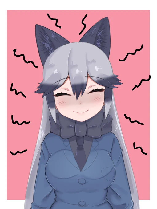 #今月描いた絵を晒そう 
今月のギンギツネ 