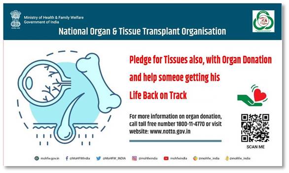 It is not only a doctor's duty to save lives but ours too. We can only do that when we pledge to share our life after death with someone in need. Be kind &amp; donate organs and tissue .
 #OrganDonation 
 #SwasthaBharat #AzadiKaAmritMahotsav