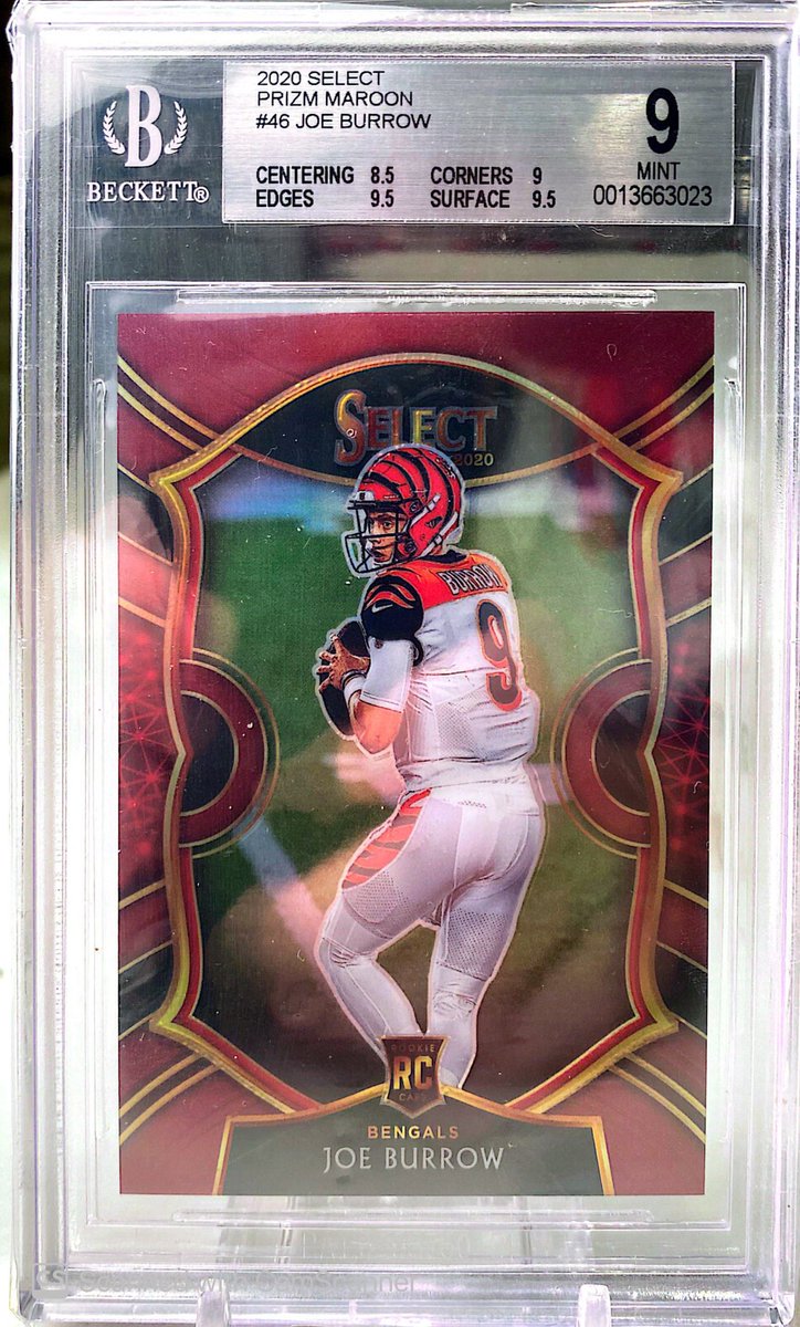 AtlRips's tweet image. 750 obo delivered. US only. @Hobby_Connect @HobbyConnector  #joeburrow