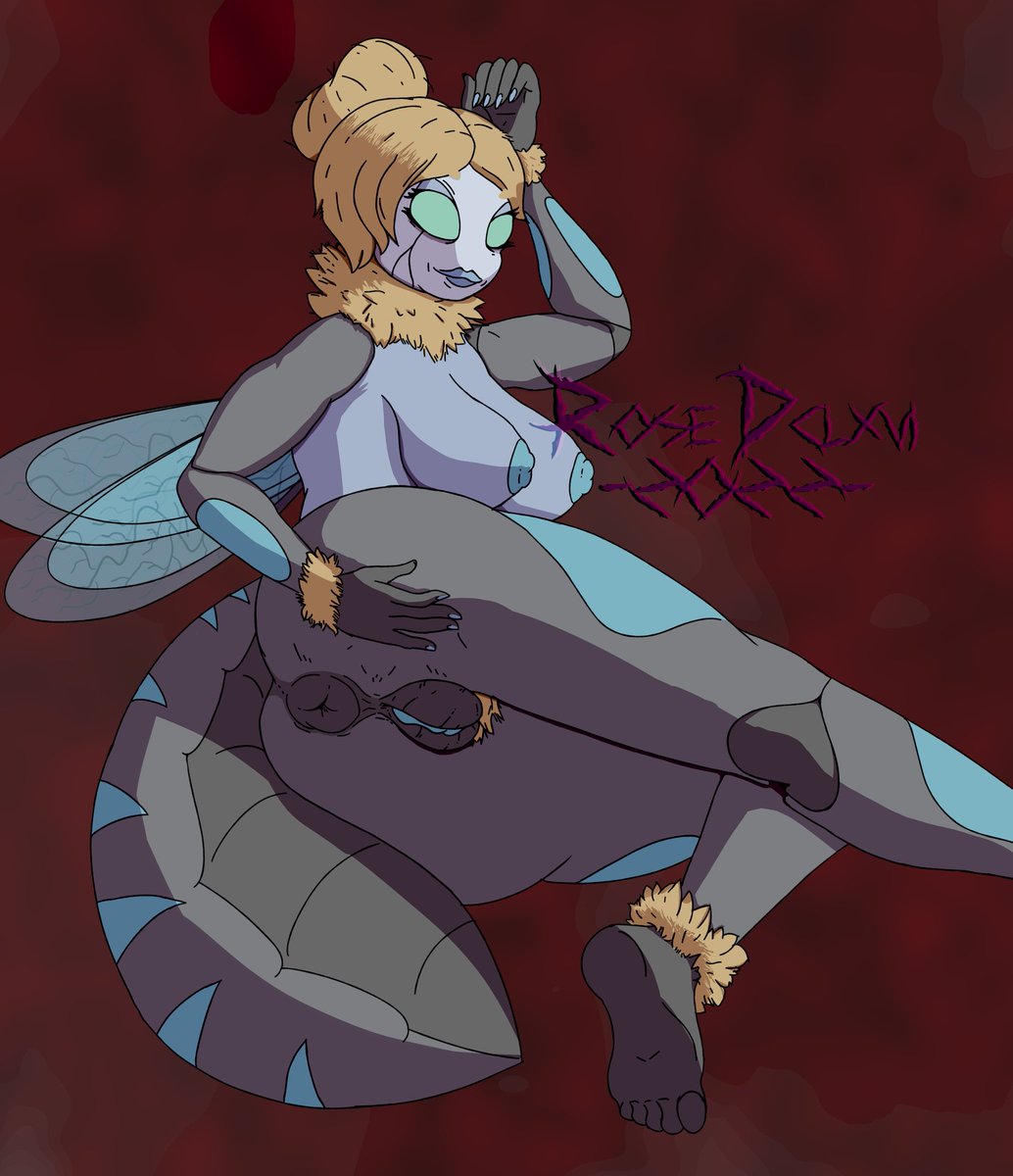 Missie showing off her holes! 
#furry #nsfw #DCLXVI_Art