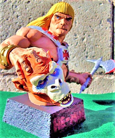 YrKillerCustoms's tweet photo. An old #custombust #heman #mastersoftheuniverse and it's the #lastshowdown with #beastman the #mostpowerfulmanintheuniverse finally #hadenough #partysover Beasty is going back to #snakemountain in a #bodybag https://t.co/pM932DJHUB