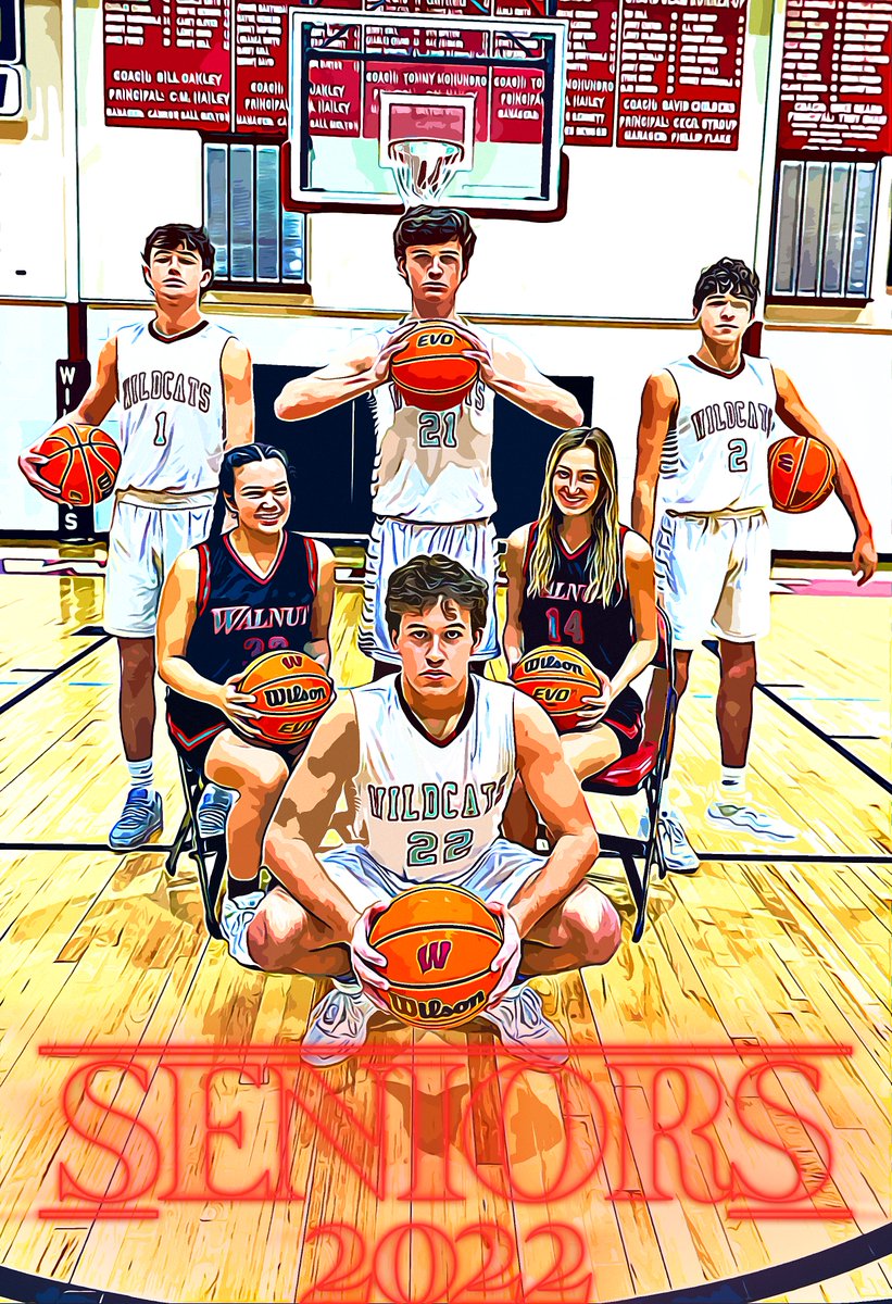 WalnutBKB's tweet photo. Tuesday Night February 1st we will be recognizing our 2022 Seniors between the girls and boys game!    
Game begins at 6:00pm, we will also be recognizing the Chalybeate Lady Warriors for their 5 County Championship prior to the start of this game. https://t.co/QBhwBWTEAj
