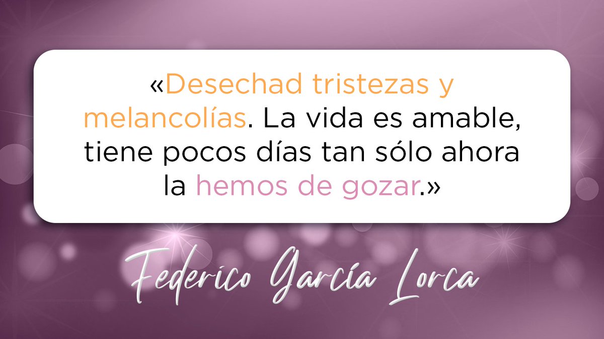 Hagamos eso que nos hace feliz. Hay una verdad común para todos, la vida es corta.

No olvides hacer cosas que ayuden a los demás, no basta solo con vivir, vive con propósito y nunca te detengas.