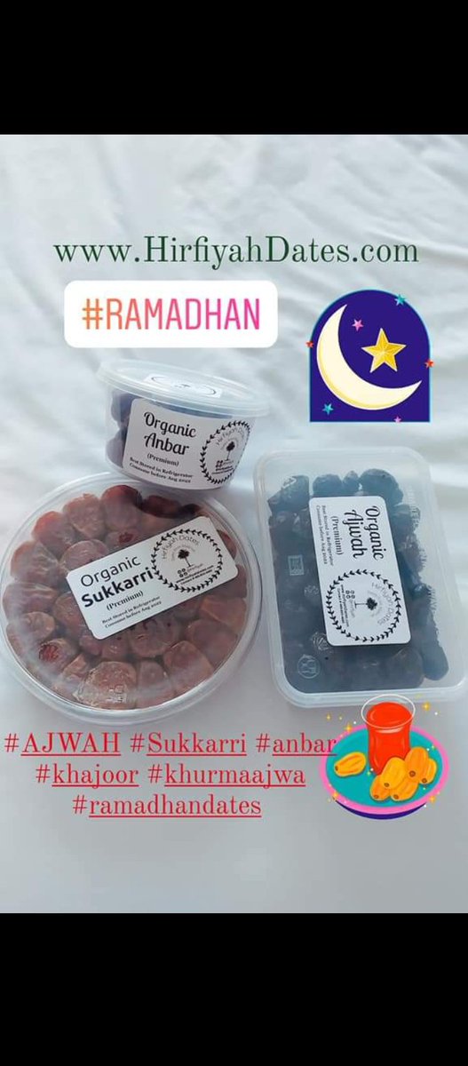 hirfiyah's tweet photo. https://t.co/ftGUUgGQHo
#blackseedbenefits #blackseed #nigellasativa #organicfarming #islam #madinahproducts #sunnahfoods #Ramadan #organichoney #organicdates #datefruit #ramadanfoods #sukkarri #ajwah https://t.co/SbJIiEA23D