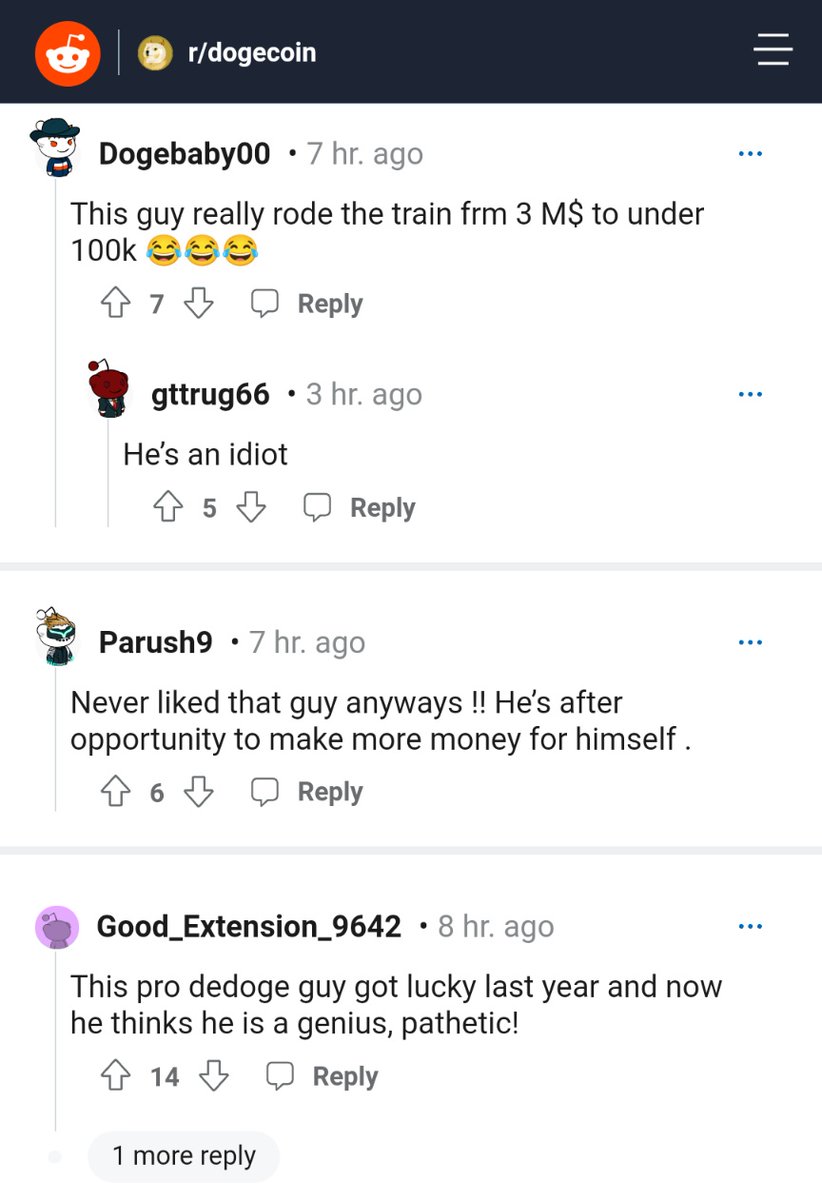 EDswhatEDs2's tweet photo. @8pakaveli @ProTheDoge the Dogecoin community hates @ProTheDoge 💁‍♀️ https://t.co/jQc6i5npcR