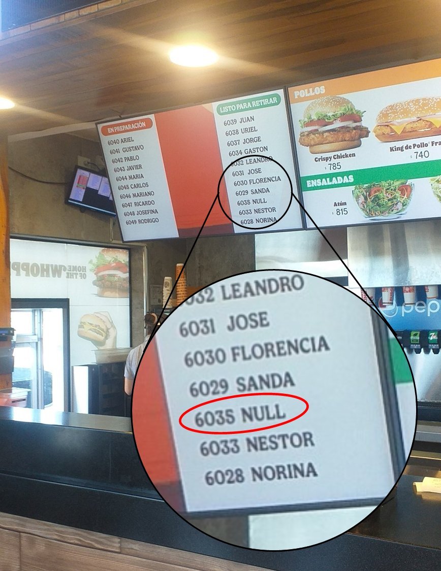 vfirpo's tweet image. Hoy en Burguer King de Campana #hellcode @codinghorror #codinghorror
