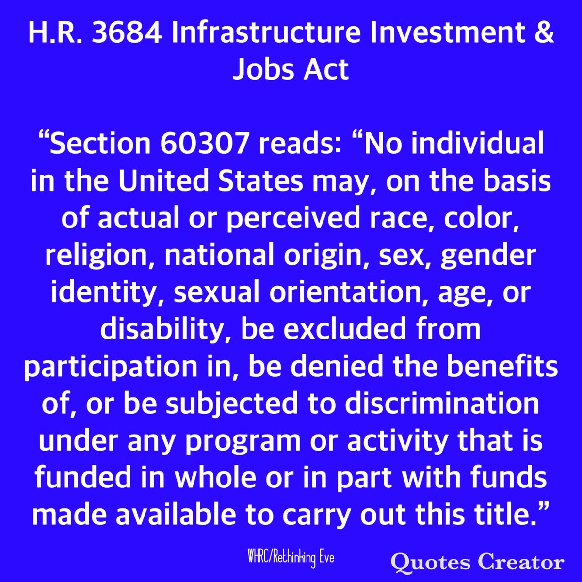 RethinkingEve's tweet photo. Timeline - We r f**ked
Biden blocks #ERA from publication while courts debate bogus legal arguments & Gov lawyers argue against ERA
Supreme Court under old Constitution r free to deem Women #LifeBearers w/no rights
By stealth Gov puts into law non discrimination for GenderID https://t.co/YXm7WVpynw